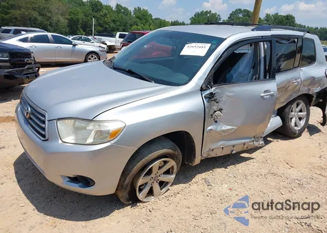 2009 Toyota Highlander from USA, damaged, VIN JTEDS41A592071265